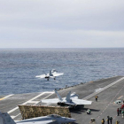 El portaaviones de EEUU USS Abraham Lincoln, en una imagen de archivo.