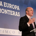 Intervención del ministro Luis de Guindos en el foro la Europa sin fronteras.