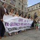 Los Lunes sin Sol se congrega en León cada lunes después de un asesinato machista.