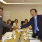 Juan Fernando López Aguilar y su homólogo francés, Dominique Perben, sellan el acuerdo