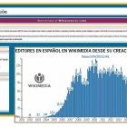 Una página de la Wikipedia.