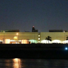 El edificio de la embajada de los EEUU en Bagdad.