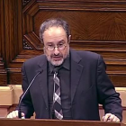 La intervención de Antonio Baños (CUP) en el Parlament (10-11-2015).