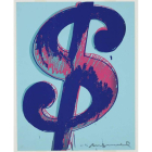 ‘Símbolo del Dólar, 1981’ del artista Andy Warhol.