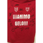 La camiseta a favor de Gelo. DL