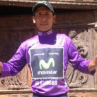 Nairo Quintana, tras imponerse en la Vuelta a Burgos.
