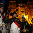 Napoleón llega a Astorga, escoltado por las tropas imperiales, para arengar a la multitud. JESÚS F. SALVADORES