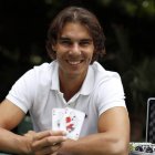 El tenista mallorquín Rafa Nadal, que acude al plató de Pablo Motos.