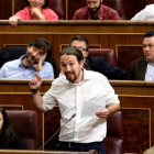 El secretario general de Podemos, Pablo Iglesias.