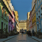 La rue Crémieux, meca de instagramers de París.