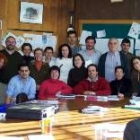 Grupo de profesores del IES Ramiro II que integran el equipo de mejora de la convivencia
