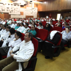 Villarig convocó ayer a los médicos del Hospital de León.