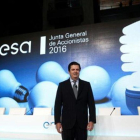 Borja Prado, ayer, en la presentación de resultados de Endesa.