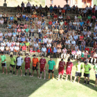 Buena asistencia de público en el corro de Quintanilla, celebrado en el corro riañés como final de la maratón de agosto.