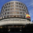 El edificio del Tribunal Constitucional, en Madrid, ayer.