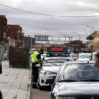 El control se realizó a la altura de Puente Villarente y registró tres sanciones. MARCIANO PÉREZ