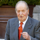 Juan Carlos I en una de sus últimas fotografías públicas. BALLESTEROS