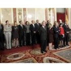 Representantes de las instituciones acudieron al Congreso para escuchar el discurso de Bono.