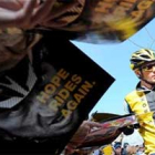 El ciclista estadounidense Lance Armstrong del equipo Astana.