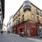El deterioro del casco histórico se ve en el abandono de inmuebles y el cierre de comercios. RAMIRO