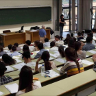 Estudiantes durante una prueba de selectividad el pasado mes de junio.