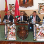 Falagán, González, Palazuelo, López Benito y Roquer, en la presentación ayer del Mundial.