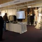 Imagen del stand que Pronovias tiene en la feria de bodas del Oro de Roma