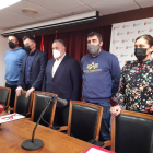 La Diputación ha presentado un acuerdo de colaboración alcanzado entre la institución provincial, el Ayuntamiento de Ponferrada y el Club de Baloncesto Ciudad de Ponferrada. DL