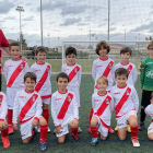 Formación del equipo del San Lorenzo, colíder de la 1.ª División Provincial Prebenjamín. DL
