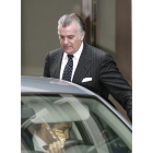 Bárcenas sale de la Audiencia el pasado 22 de marzo.
