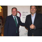 El alcalde de León con el presidente del CEL. CÉSAR