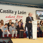 Herrera abrió ayer el nuevo curso en la Comunidad en el Conservatorio de Palencia.