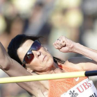 La saltadora de altura Ruth Beitia, el pasado 9 de julio en Lausana.