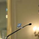Rajoy, durante la conferencia que pronunció ayer en un desayuno informativo organizado por Nueva Eco