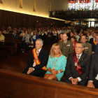Estado que presentaba ayer la basílica de la Virgen del Camino.