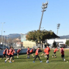 Un entrenamiento del Reus Deportiu.