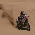 Gutiérrez sortea una duda en la jornada de ayer en el Dakar.
