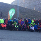 Participantes de la primera quedada de la Trail Gordón. PLANILLO