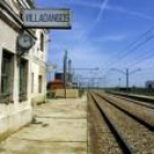 La estación de Villadangos aparecerá en la serie de la TV regional