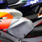 Jorge Lorenzo (Ducati) siempre por delante de Marc Márquez (Honda), en Montmeló. /
