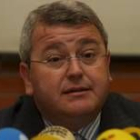 Alfonso Rodríguez Hevia durante el discurso de su toma de posesión el pasado jueves