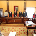 Sesión plenaria del Ayuntamiento de León. RAMIRO