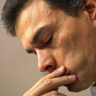 Pedro Sánchez deja su escaño en el Congreso.