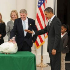 Obama y su esposa, Michelle, durante la gala.