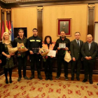 El Ayuntamiento de León reconoció la labor de los voluntarios de Protección Civil