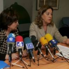 Un momento de la firma del acuerdo entre Amidown y Caja Madrid