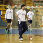 La plantilla del Ademar regresó ayer a los entrenamientos después de un día de descanso.