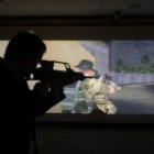Imagen de archivo de un simulador de tiro destinado a fuerzas en misión de paz.