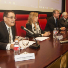 Luis Miguel Alonso, Concepción Domínguez, Antonio Silván, Guillermo García y Sabina Freile. FERNANDO OTERO