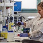 Un laboratorio de oncología.